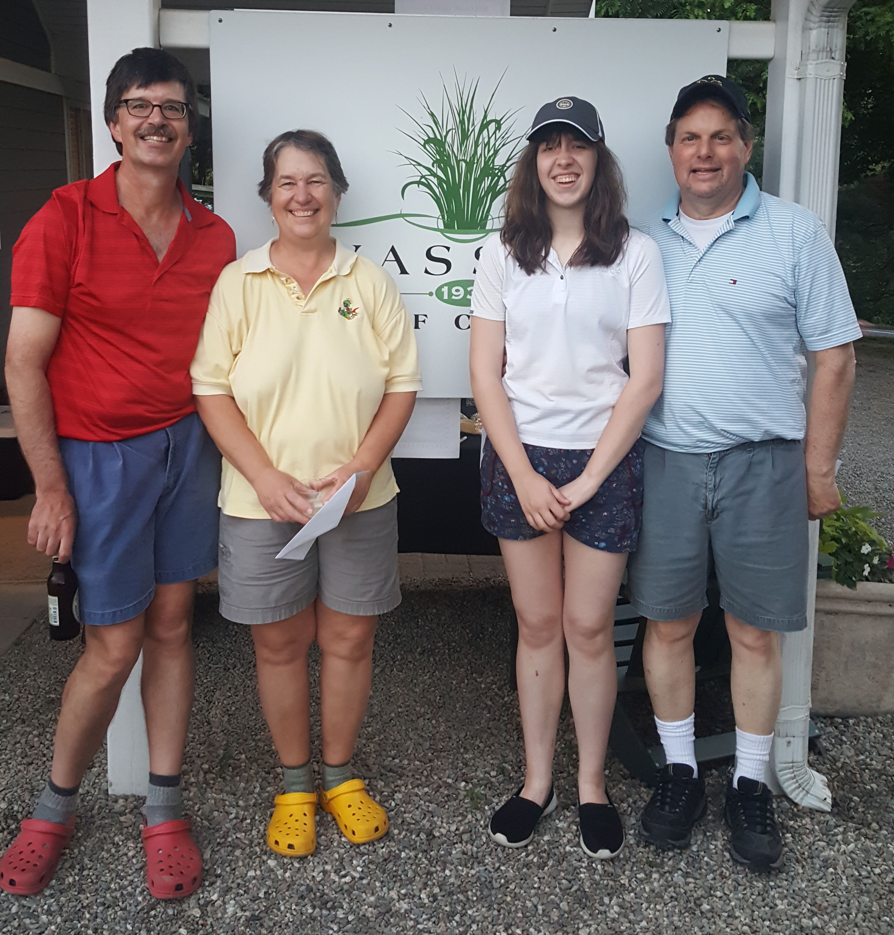 Mixed Couples Event - 2 Person Scramble Winners